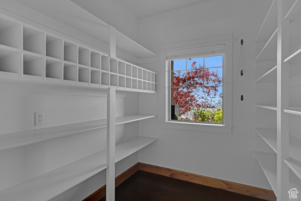 View of storage room