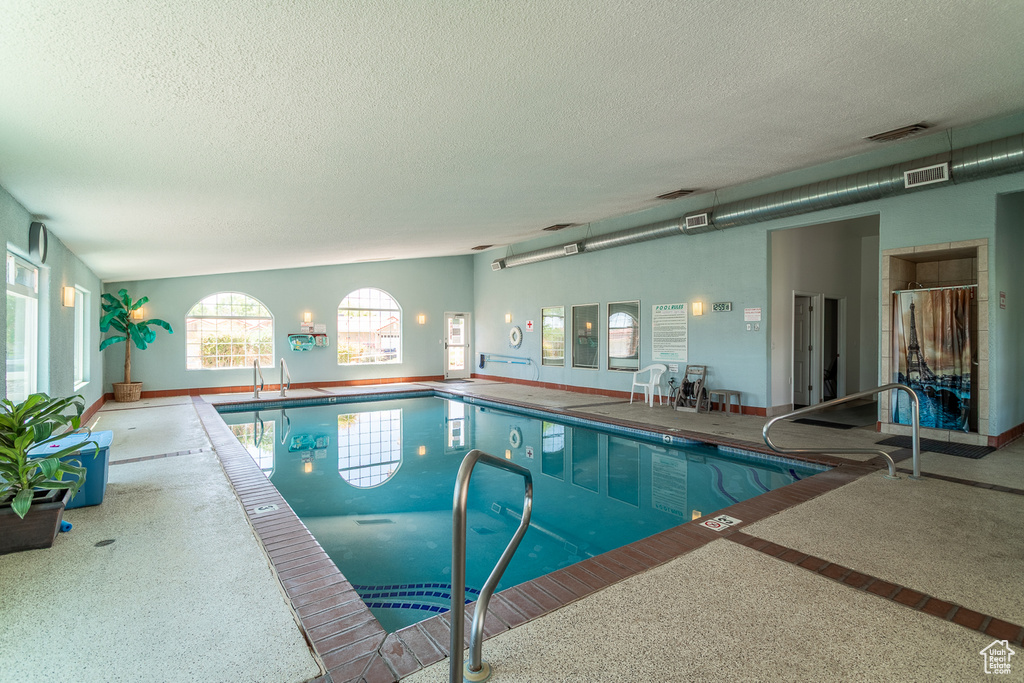 View of indoor community pool