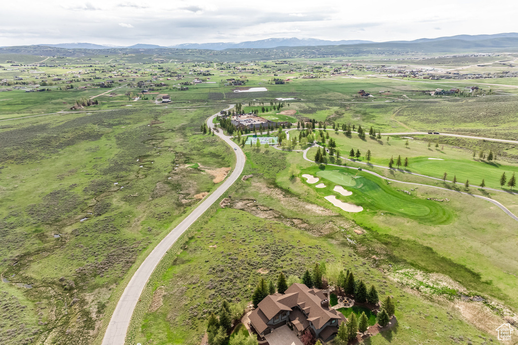 View of property location with a mountain backdrop
