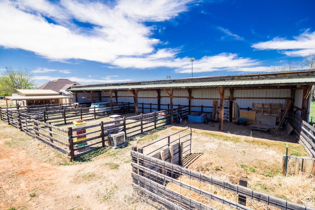 View of stable
