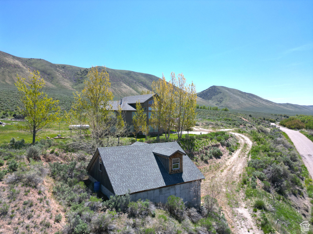 View of mountain backdrop
