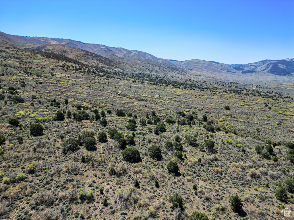 View of mountain backdrop