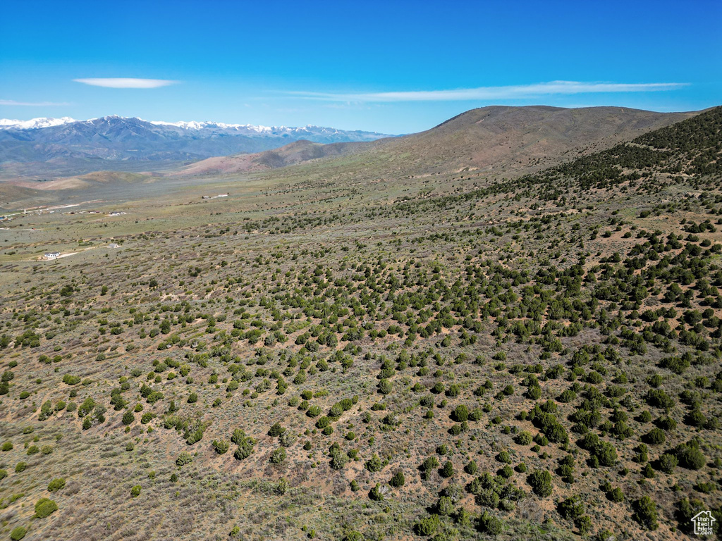 View of mountain background