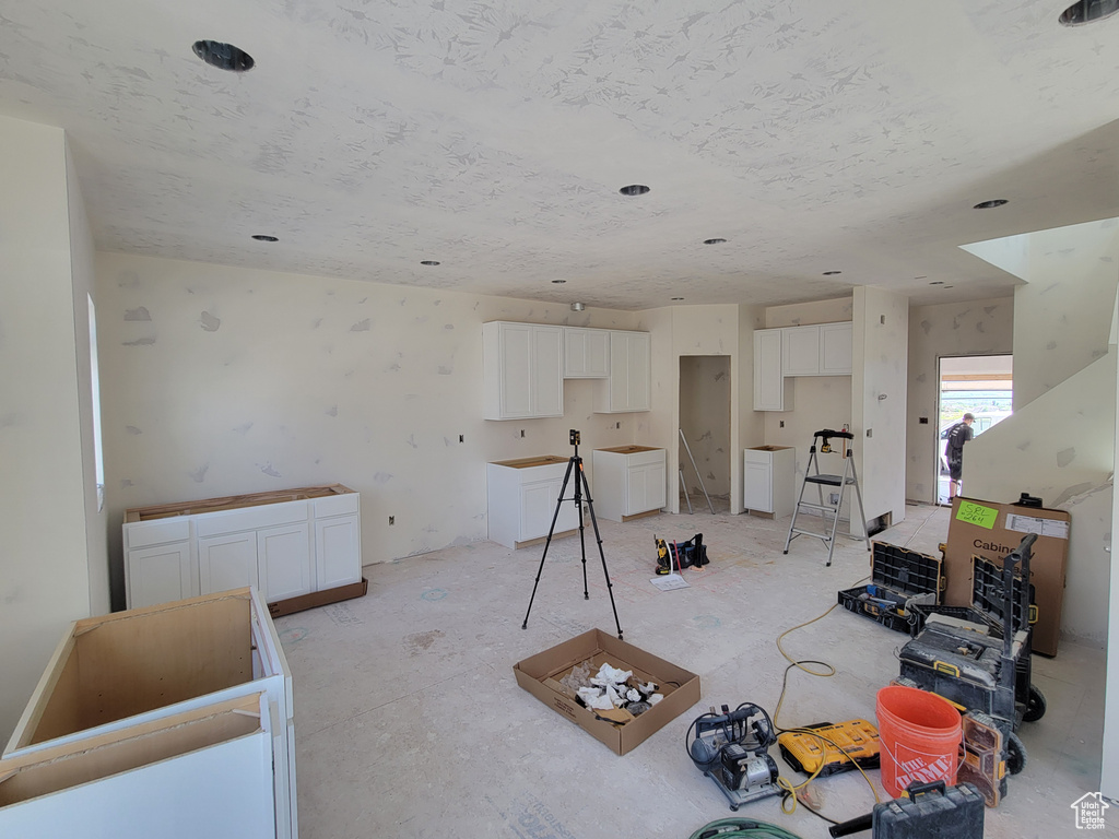 View of unfurnished living room