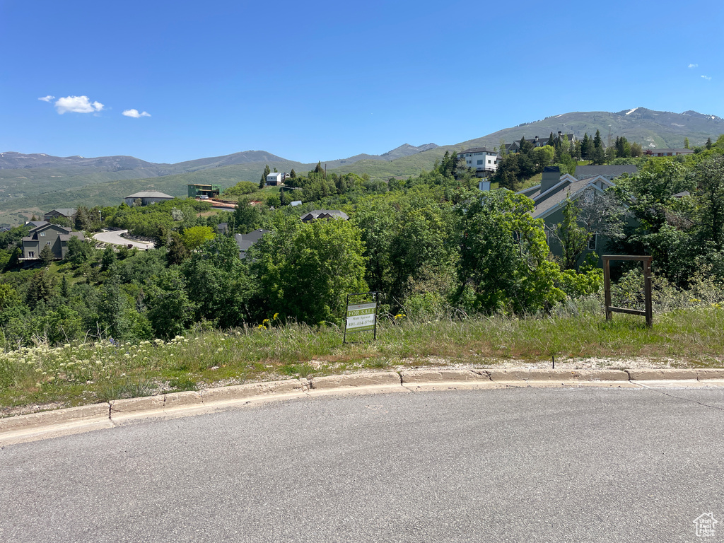 View of mountain backdrop