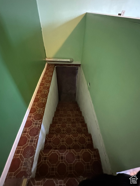 View of staircase