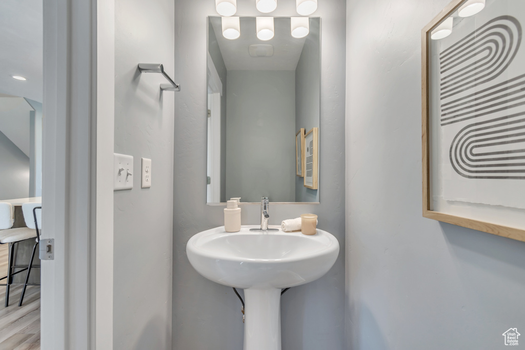 View of bathroom