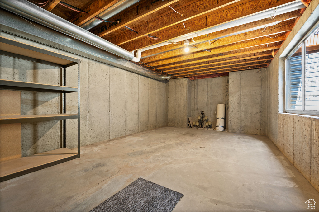 View of basement