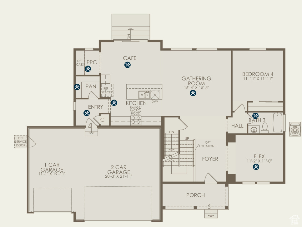 Room layout