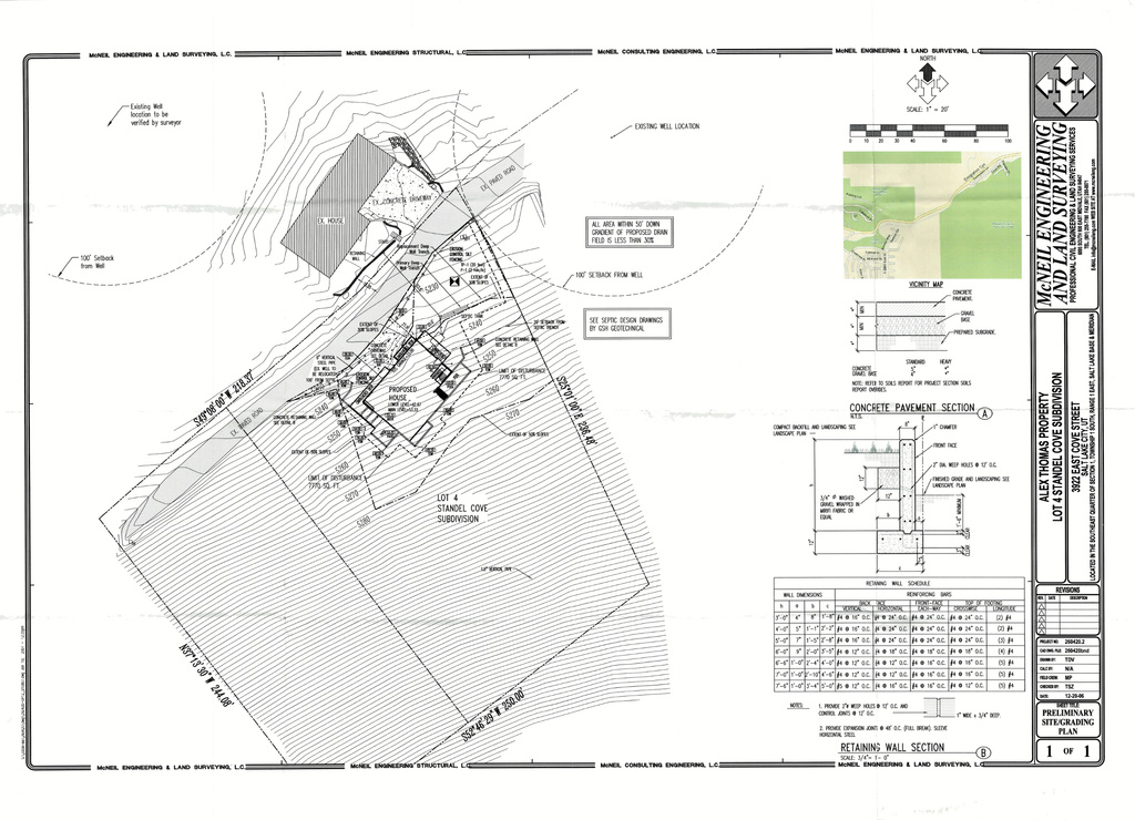 Survey map / technical document