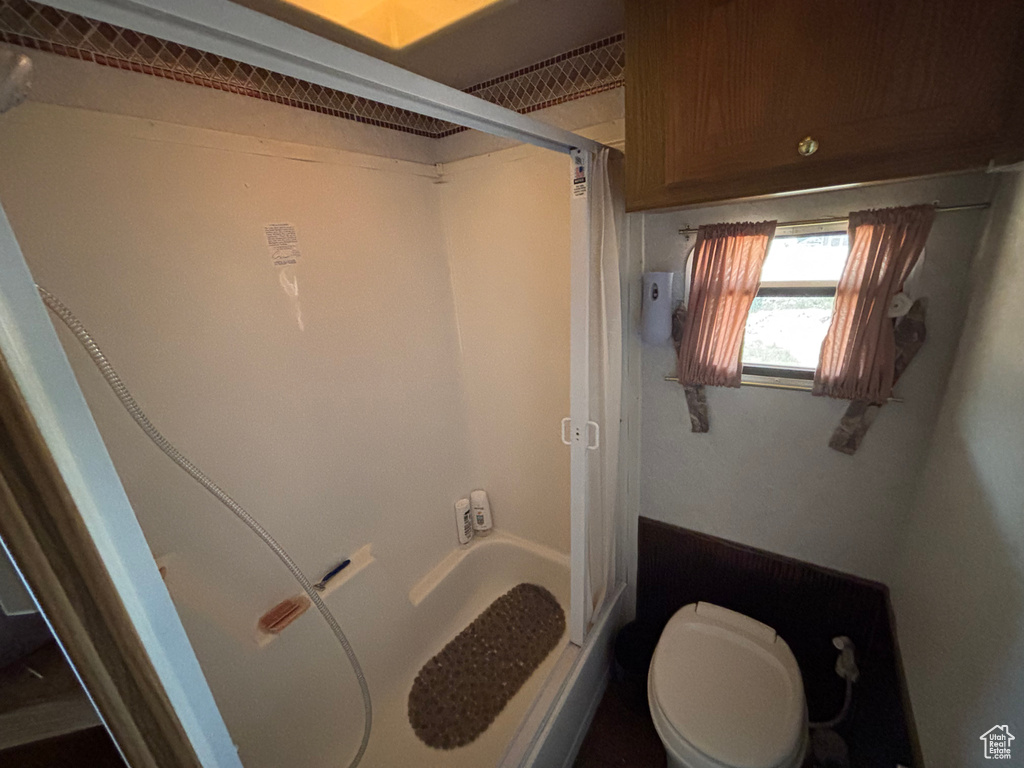 Bathroom with toilet