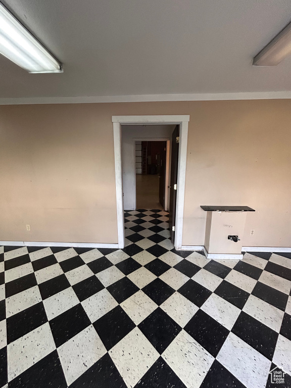 View of spare room