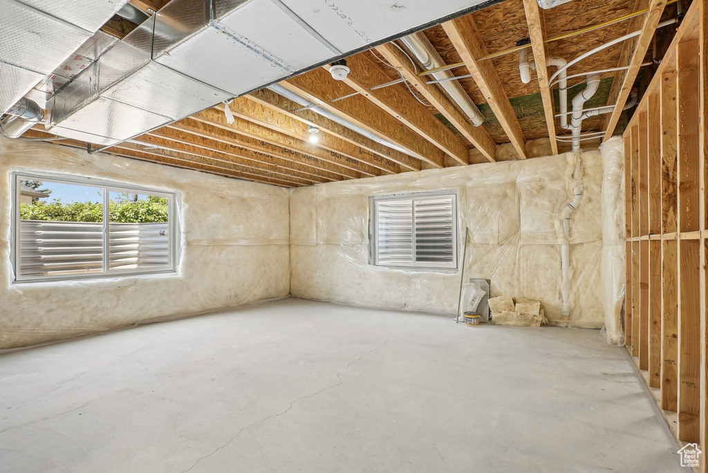 View of basement