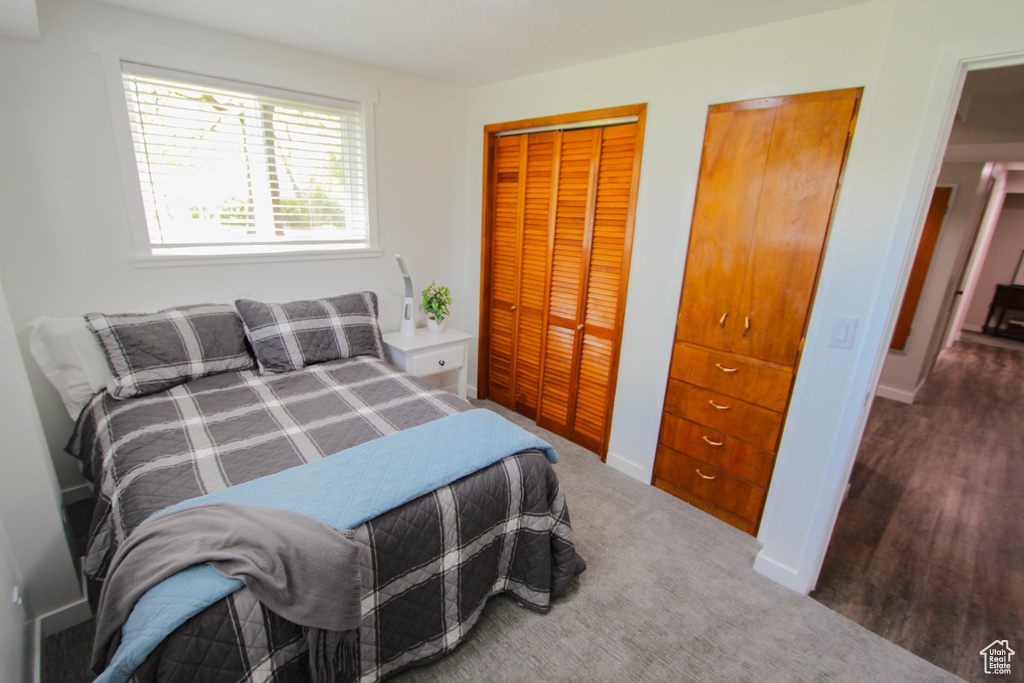 Bedroom featuring baseboards