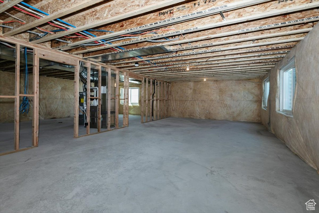 View of basement