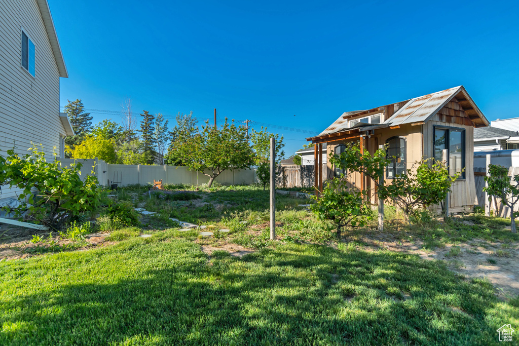 View of yard