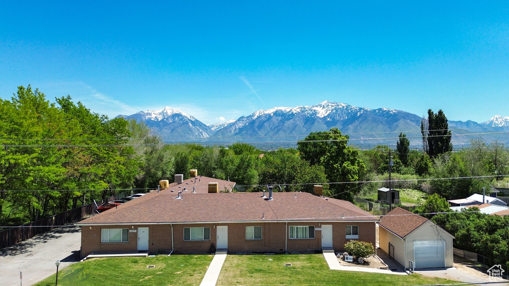 View of mountain backdrop
