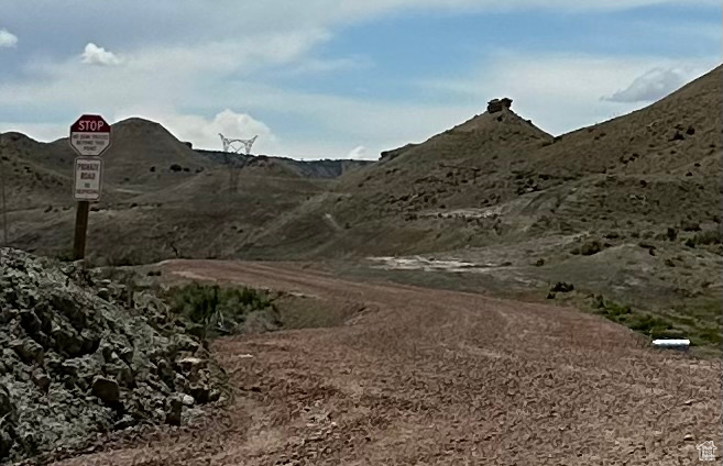 View of mountain backdrop