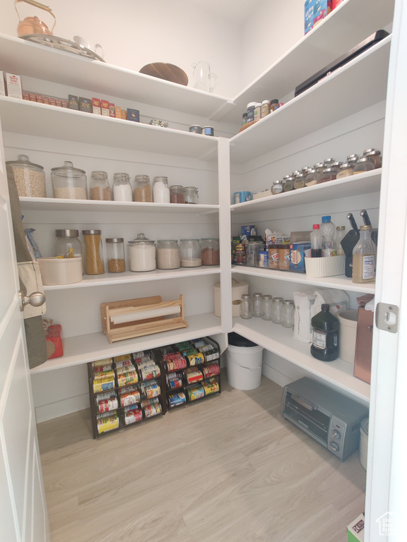 View of storage area