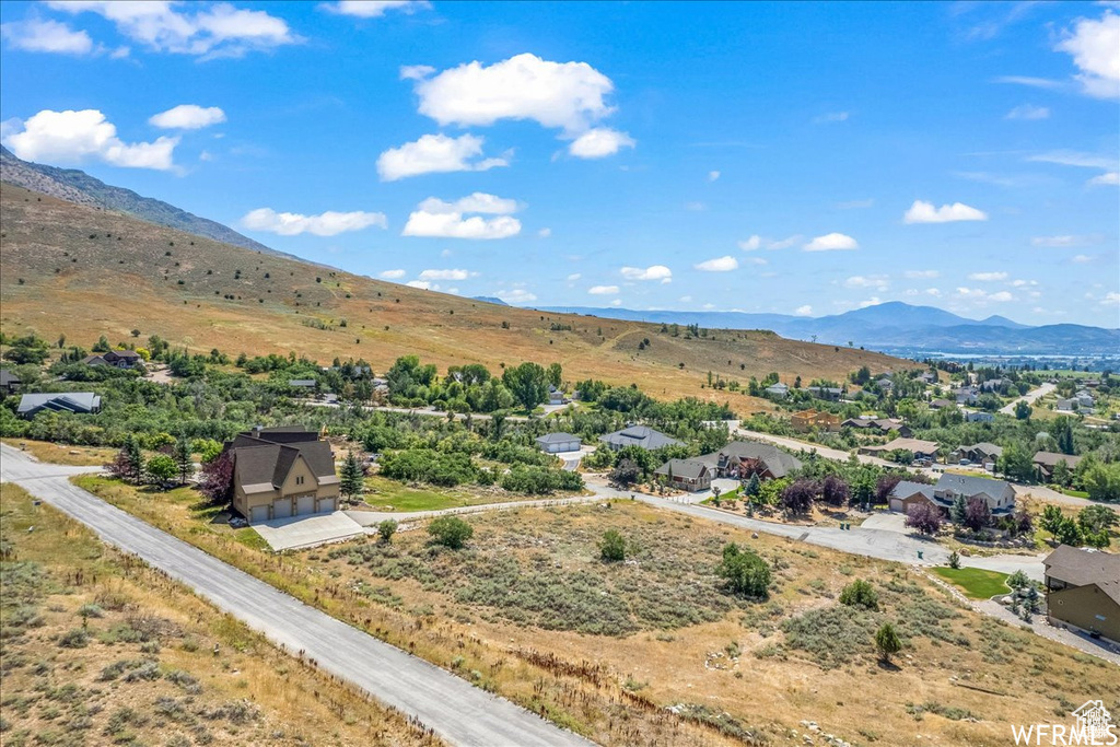 View of mountain background