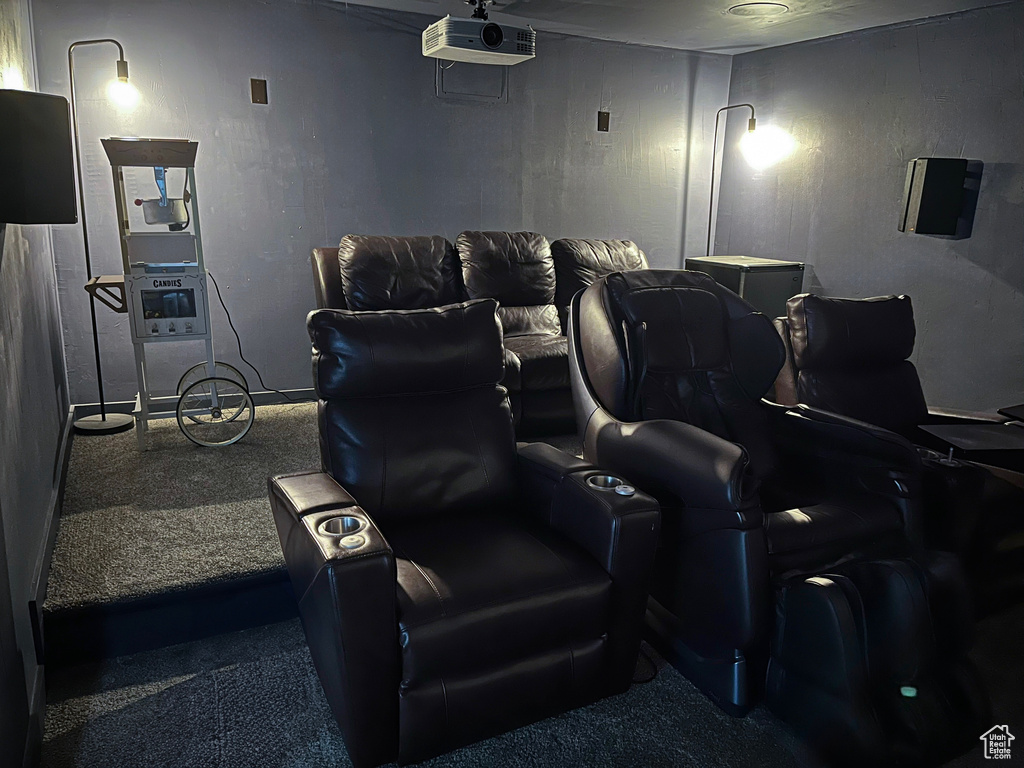 Cinema with carpet