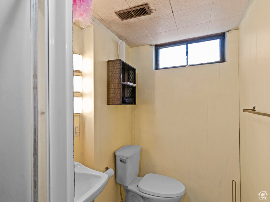 Bathroom with toilet