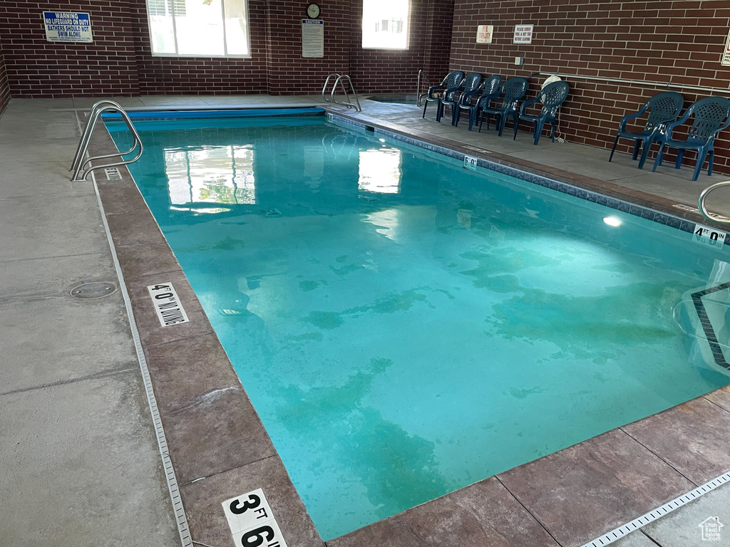 View of indoor community pool