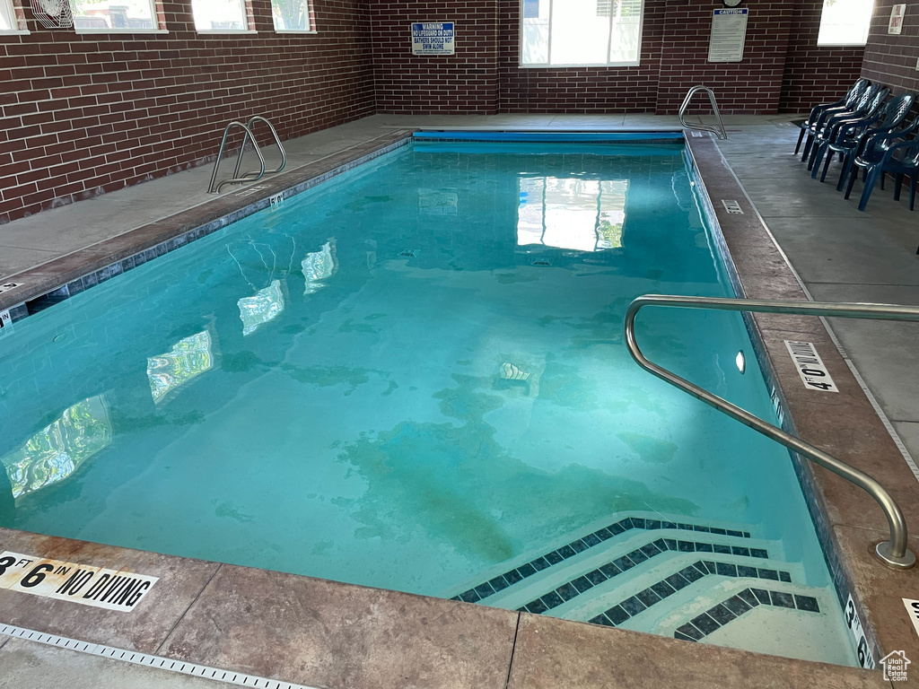 View of indoor community pool