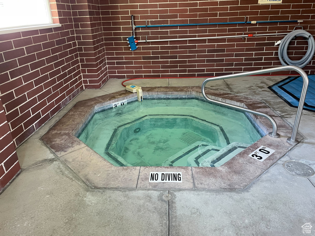 View of swimming pool featuring a swimming pool