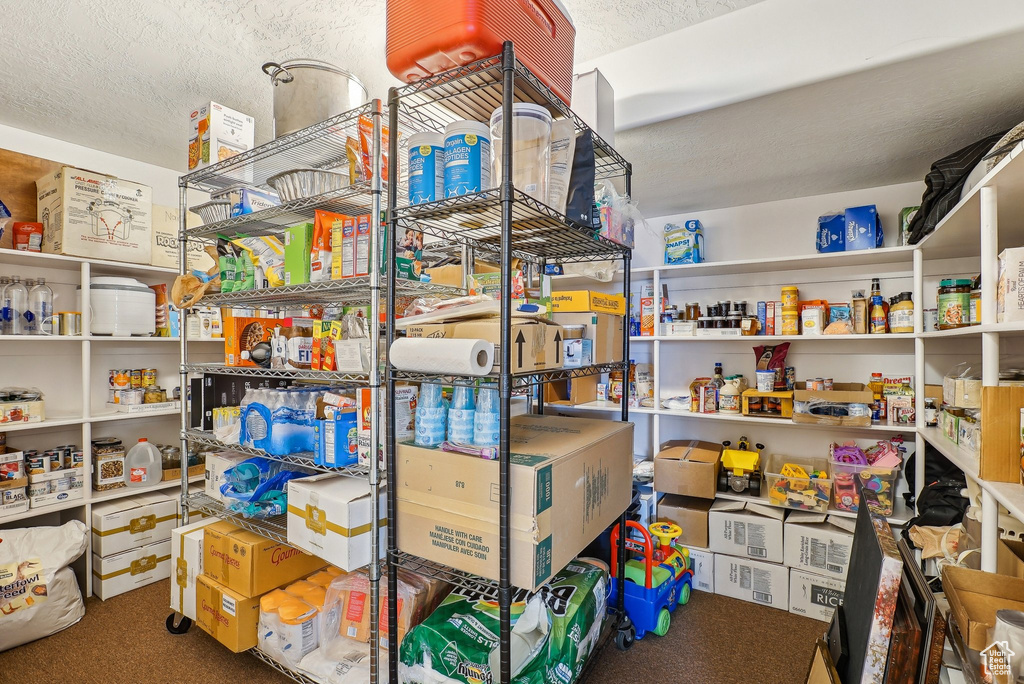 View of storage room