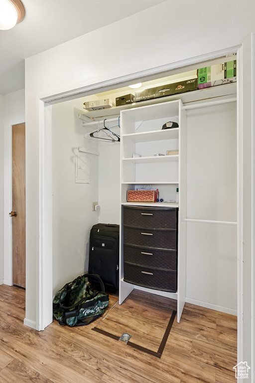 View of closet