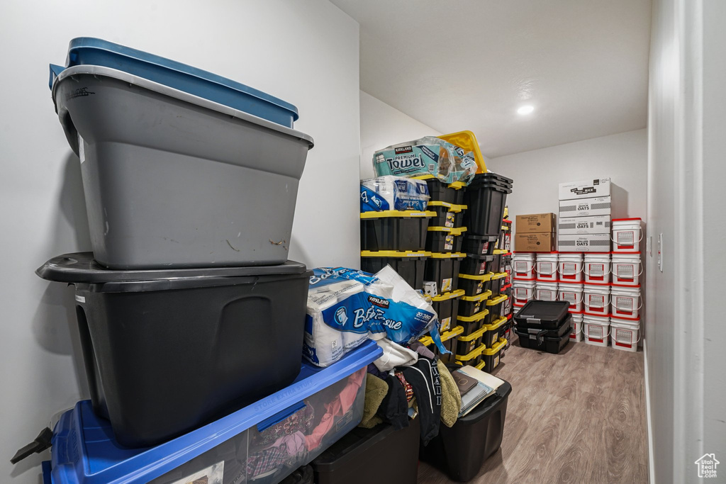 View of storage room