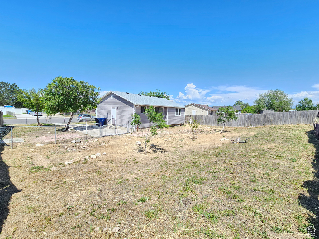 View of yard