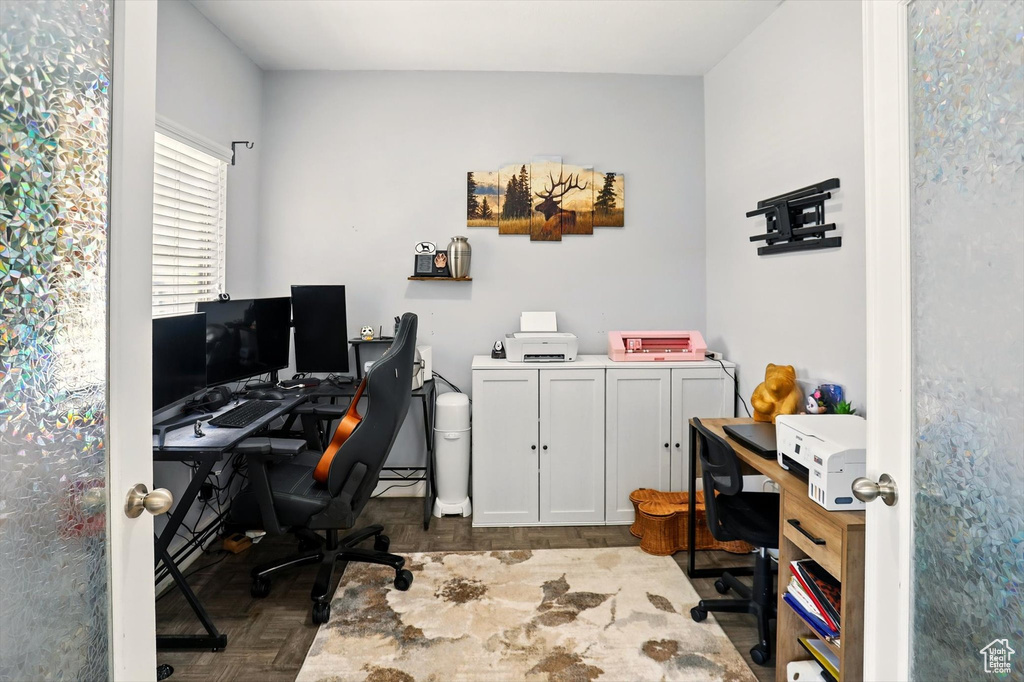 View of office area