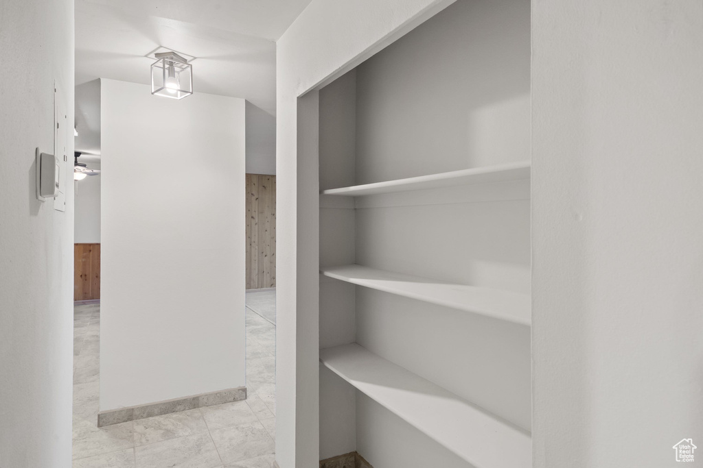 View of closet