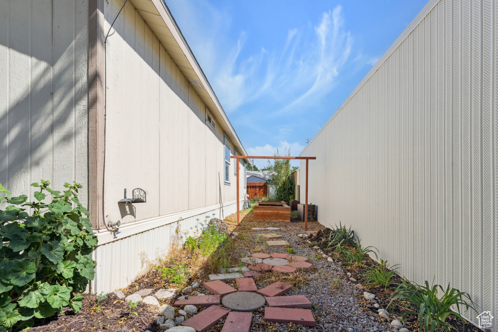 View of property exterior
