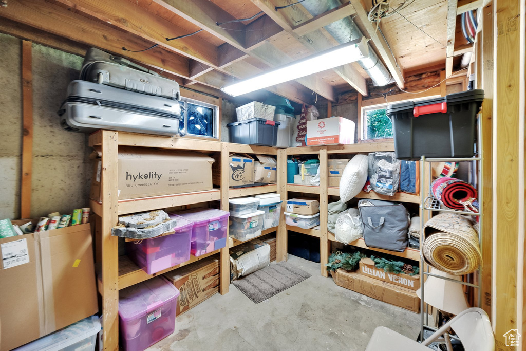View of storage