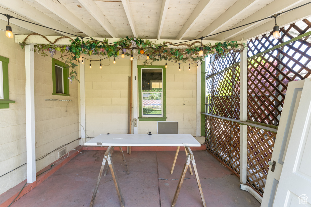 View of patio / terrace with outdoor dining space
