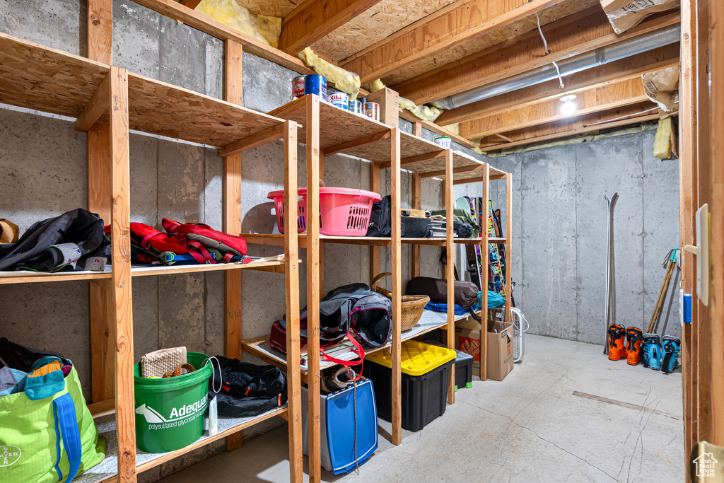 View of storage