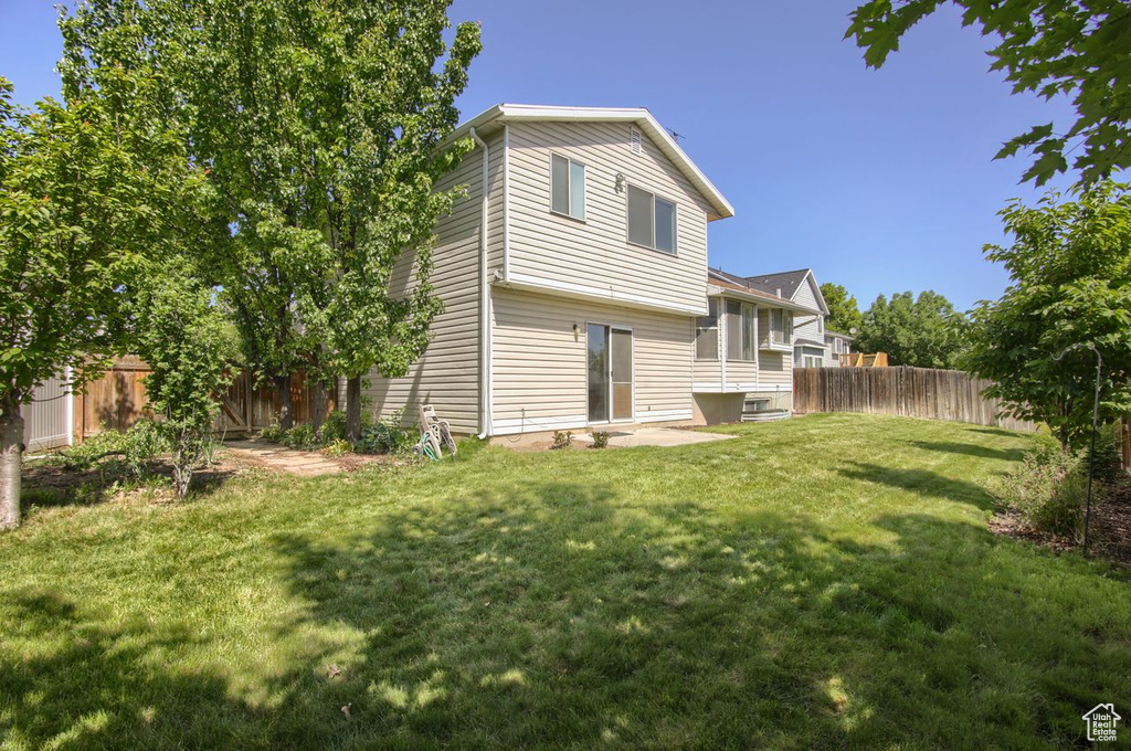 View of rear view of house
