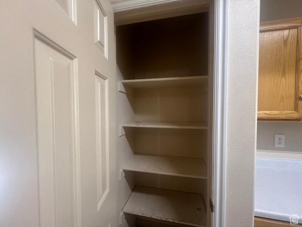 View of closet