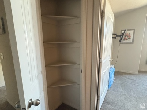 View of closet