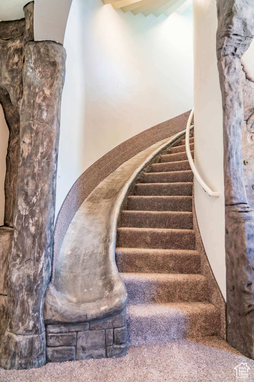 View of staircase