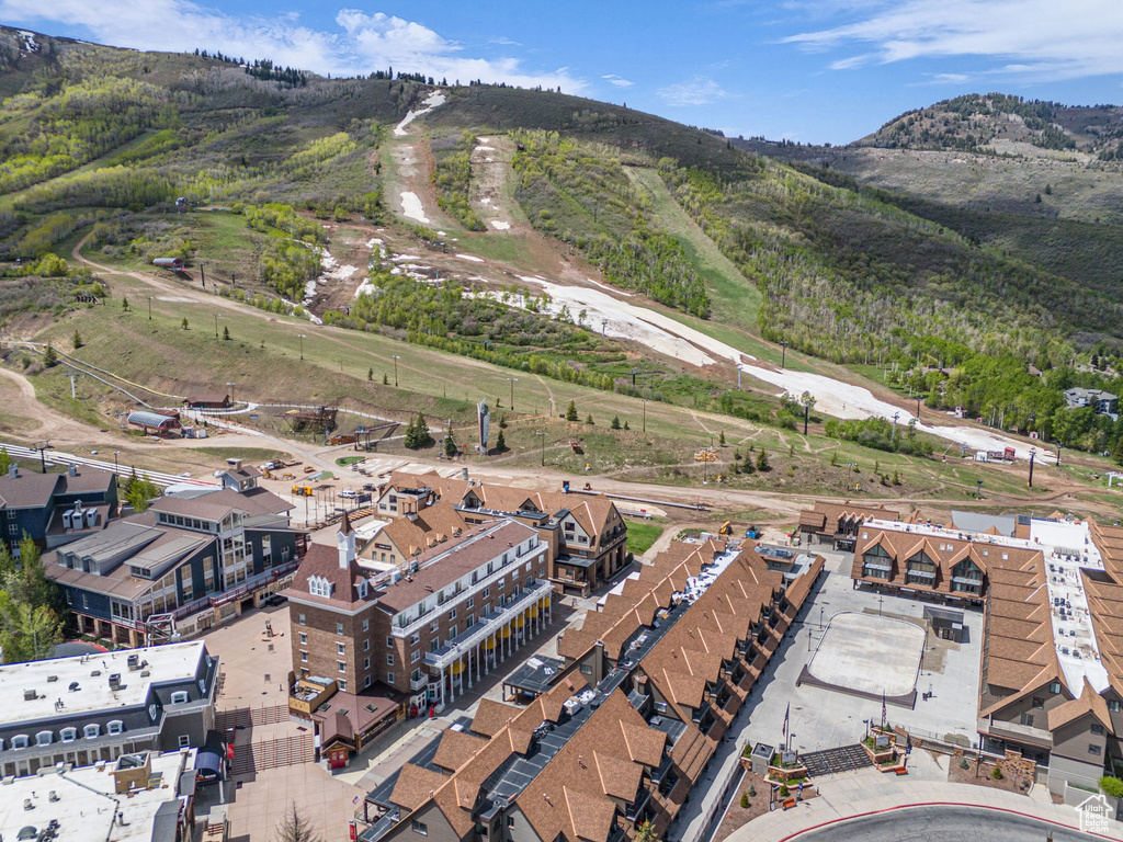 Drone / aerial view of mountains