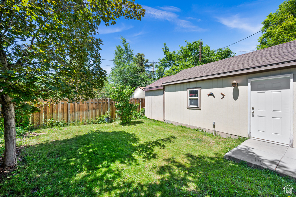 View of yard