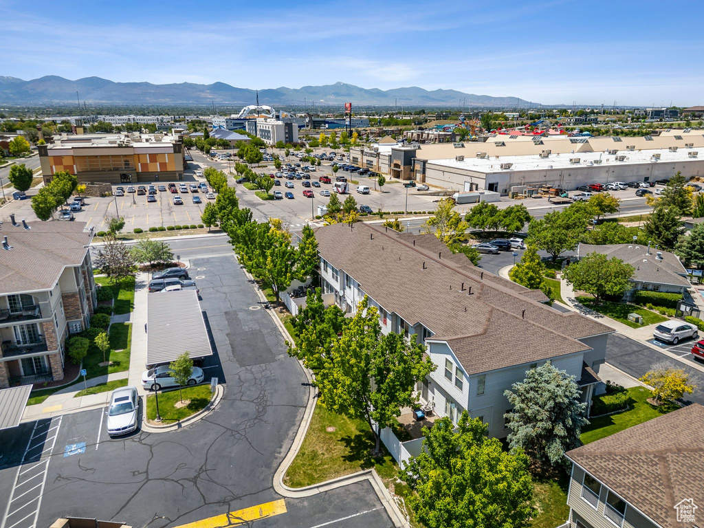 Drone / aerial view of mountains