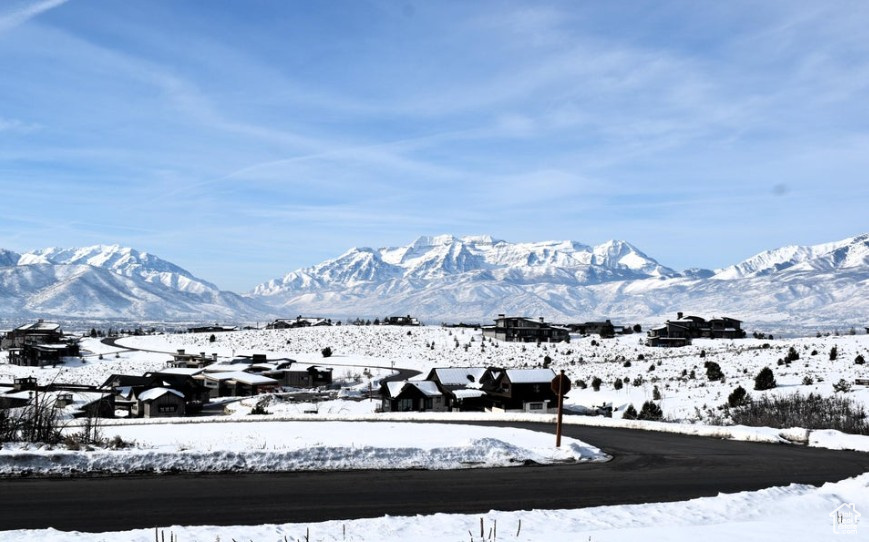 View of mountain backdrop