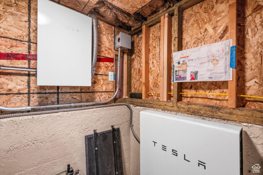 View of utility room