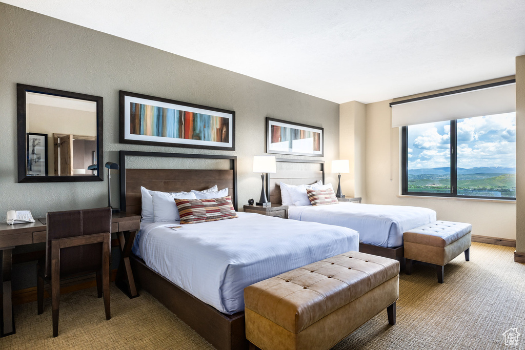 Bedroom featuring baseboards