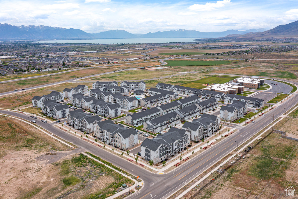 Drone / aerial view of mountains